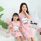 Mother and Daughter Dresses Summer Cotton Sleepwear