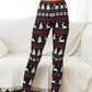 Christmas Leggings Women Reindeer Snowman Stretchy Long Pants Happy Xmas High Waist Ugly Tights Trouser