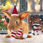 Christmas costume Mini pet hat hamster guinea pig scarf Christmas tiara