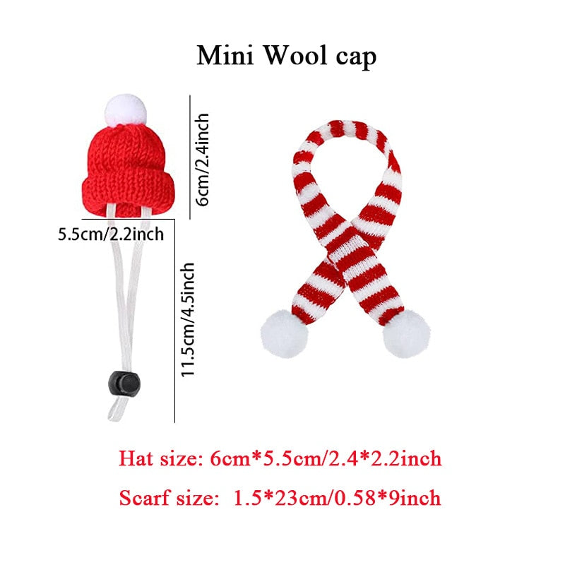 Christmas costume Mini pet hat hamster guinea pig scarf Christmas tiara
