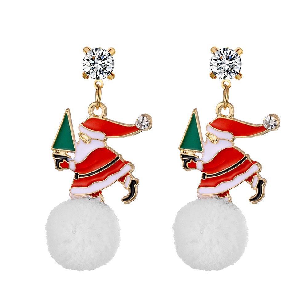 Christmas earrings Christmas gift cute Party Gift