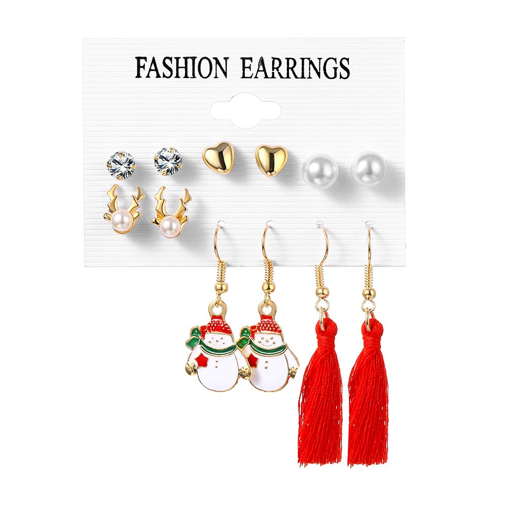 Christmas earrings Christmas gift cute Party Gift