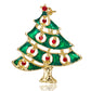 New Year Christmas brooch for ladies Party gift