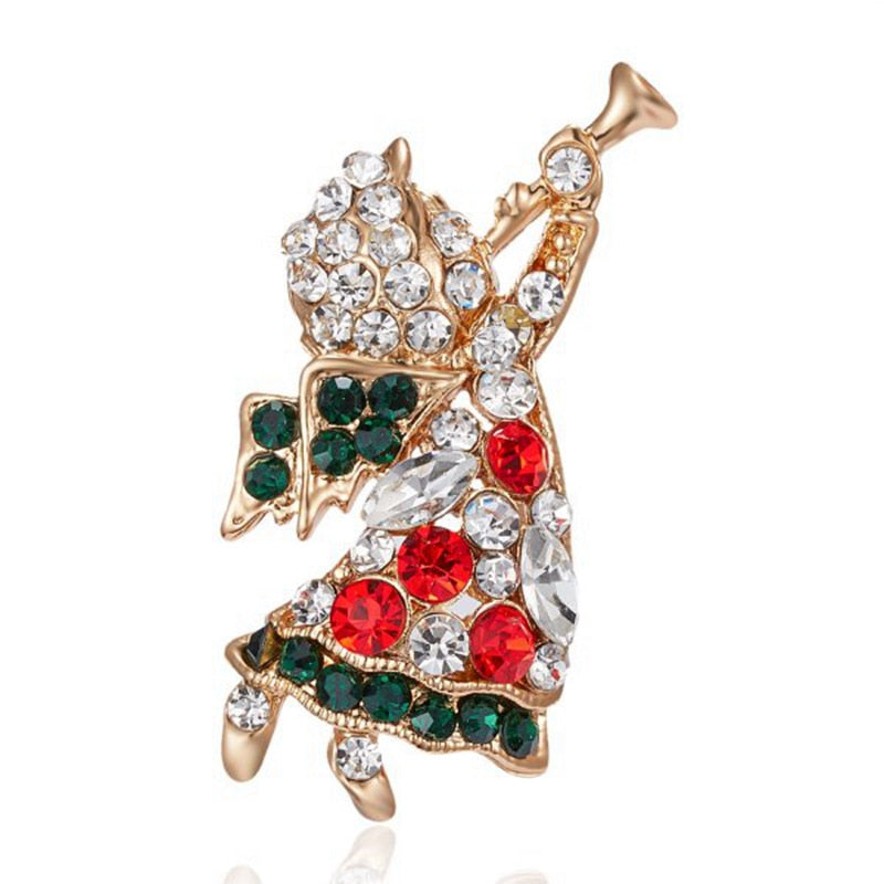 New Year Christmas brooch for ladies Party gift