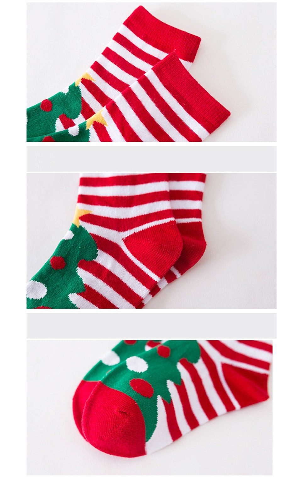 5Pairs Christmas baby winter socks New Year warm children socks