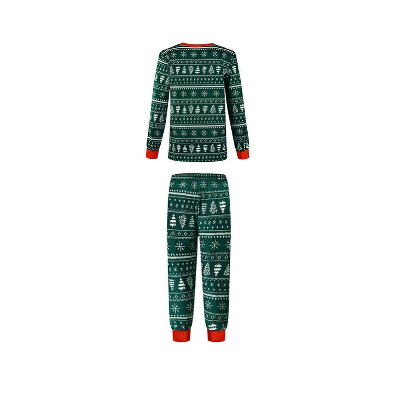 Christmas Moose Family Matching Clothes Pajamas Set