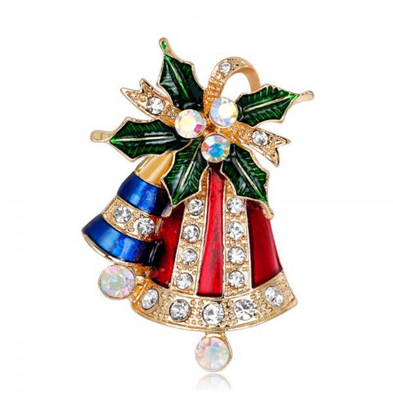 New Year Christmas brooch for ladies Party gift