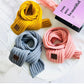 Winter children's small scarves for boys and girls