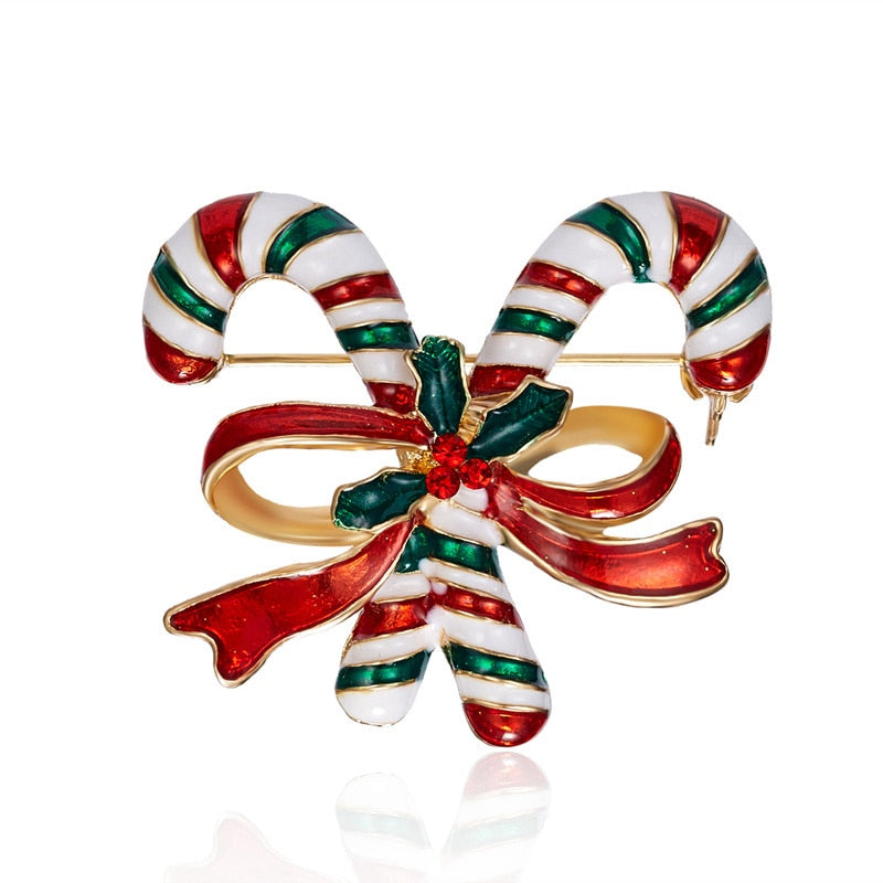 New Year Christmas brooch for ladies Party gift