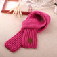 Winter children's small scarves for boys and girls