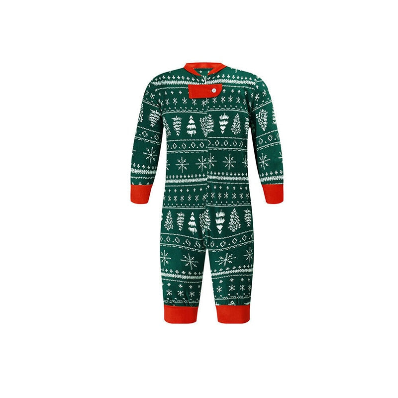 Christmas Moose Family Matching Clothes Pajamas Set