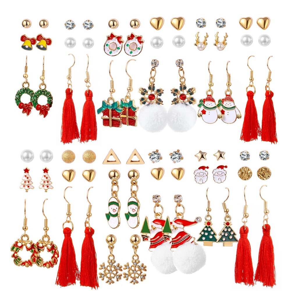 Christmas earrings Christmas gift cute Party Gift