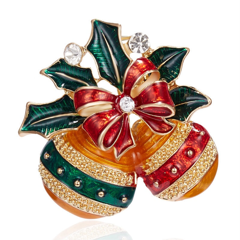 New Year Christmas brooch for ladies Party gift