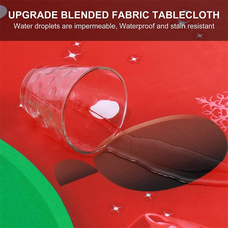 Christmas tablecloth and chair covers