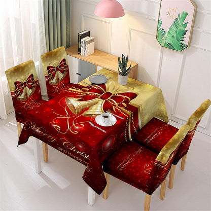 Christmas tablecloth and chair covers