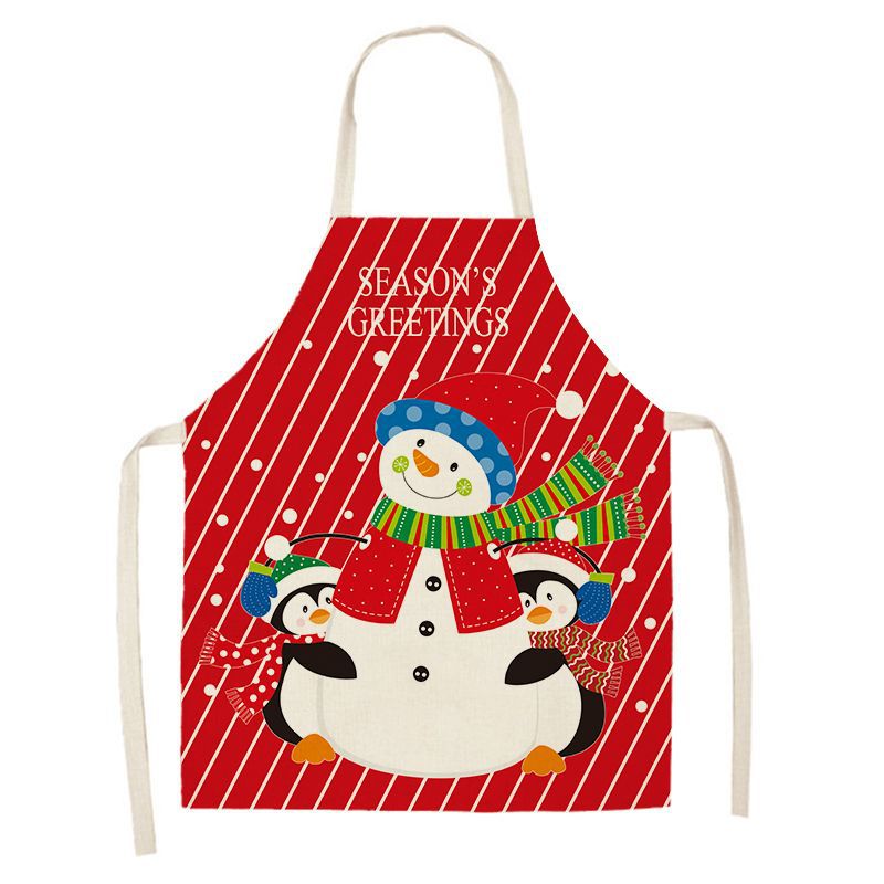 Christmas Cartoon Series Printed Apron