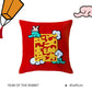 Chinese New Year rabbit year cushion cover embroidered 2023 new year sofa pillow