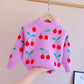 Girls sweaters ages 2 to 6 Fall/winter children's knit sweaters