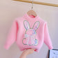 Girls sweaters ages 2 to 6 Fall/winter children's knit sweaters