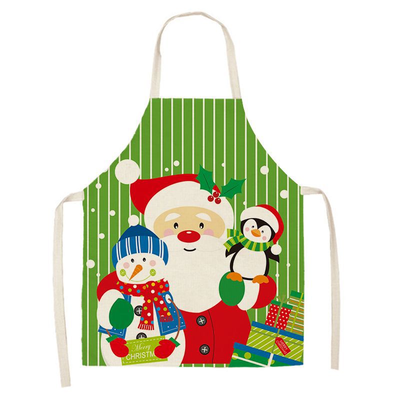 Christmas Cartoon Series Printed Apron