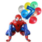 Spiderman Balloons Number Birthday Party Decorations Boy Kids Gifts
