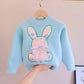 Girls sweaters ages 2 to 6 Fall/winter children's knit sweaters