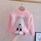 Girls sweaters ages 2 to 6 Fall/winter children's knit sweaters