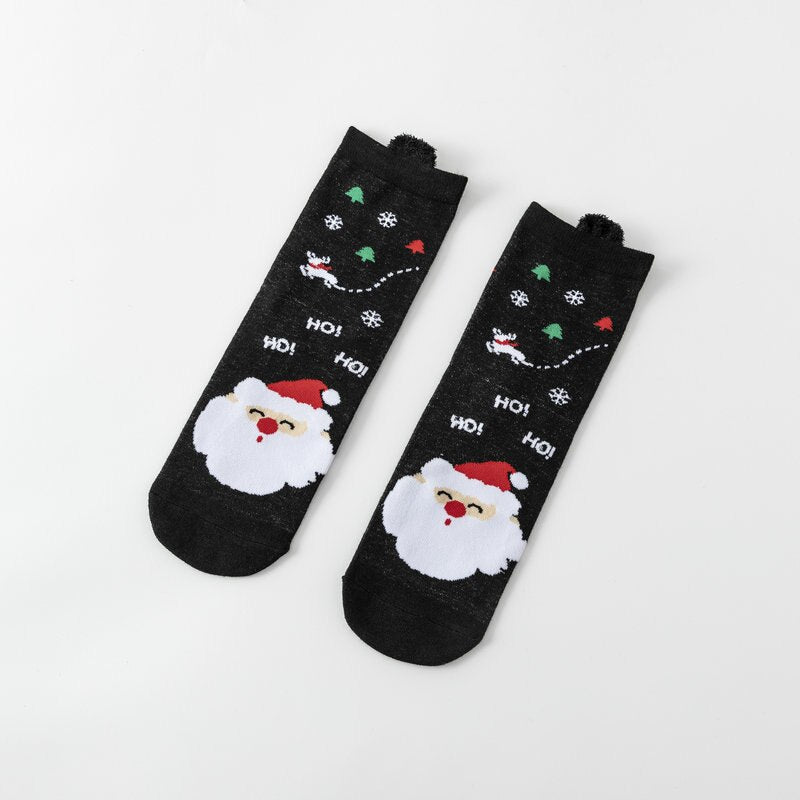 Cartoon Christmas stocking women Christmas gift New Year