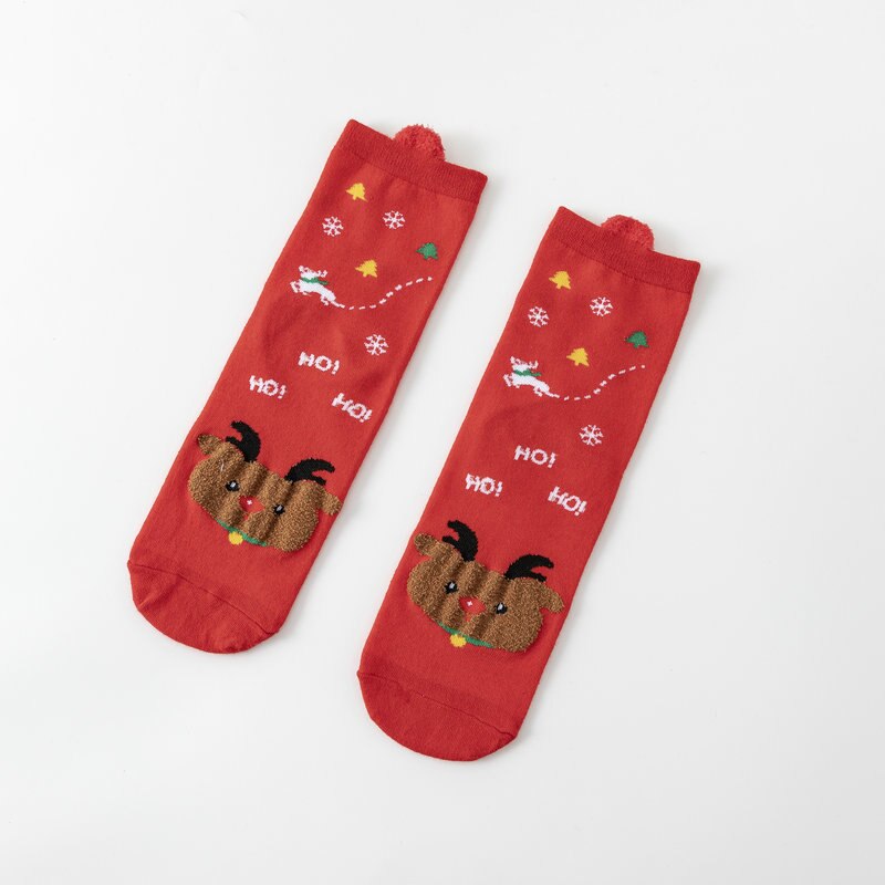 Cartoon Christmas stocking women Christmas gift New Year