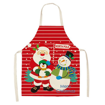 Christmas Cartoon Series Printed Apron