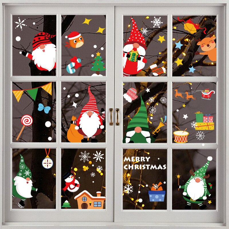 Christmas Window Wall Stickers